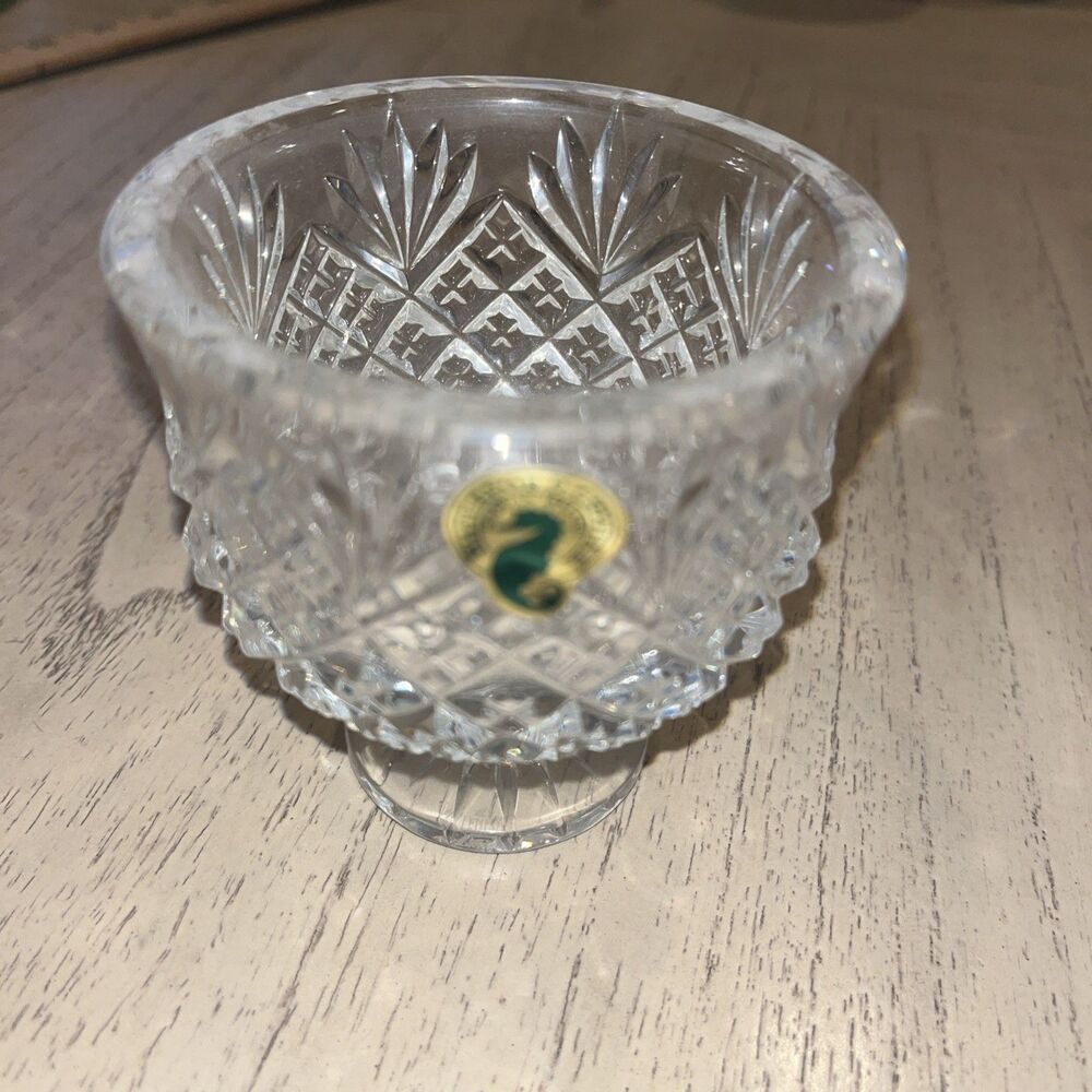 Waterford Crystal Pedestal Bowl 3.5” Tall